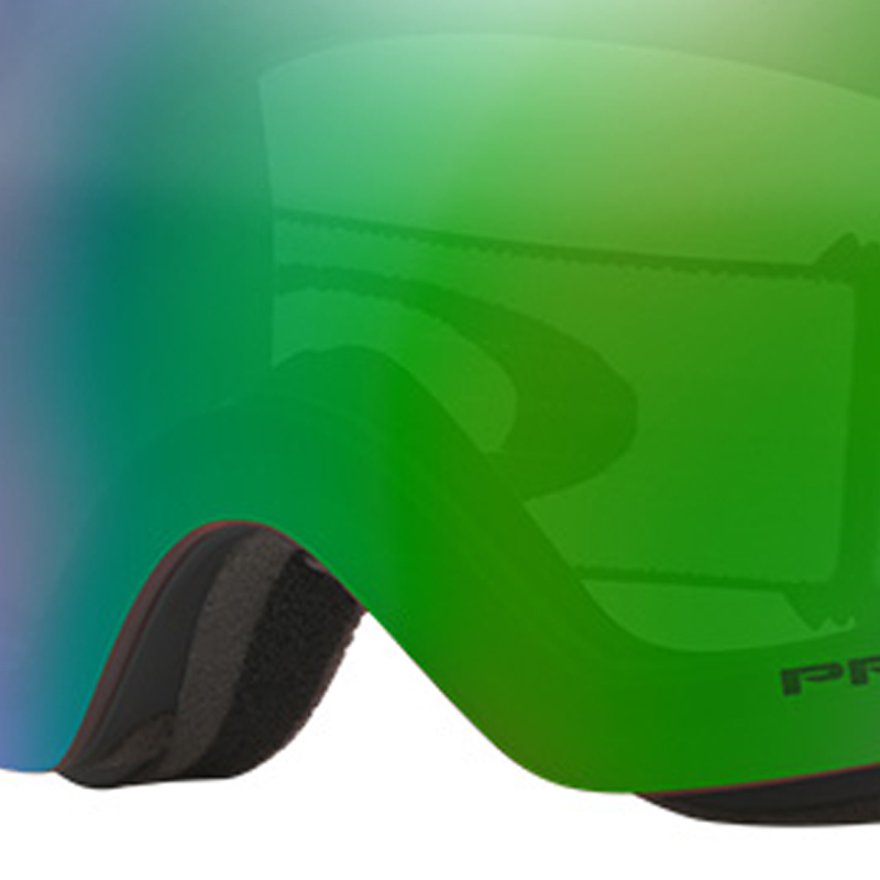 Oakley Flight Deck M Anti-Fog Prizm Green Ski Goggles Unisex for Cloudy Conditions 0OO7064-98 圖 3