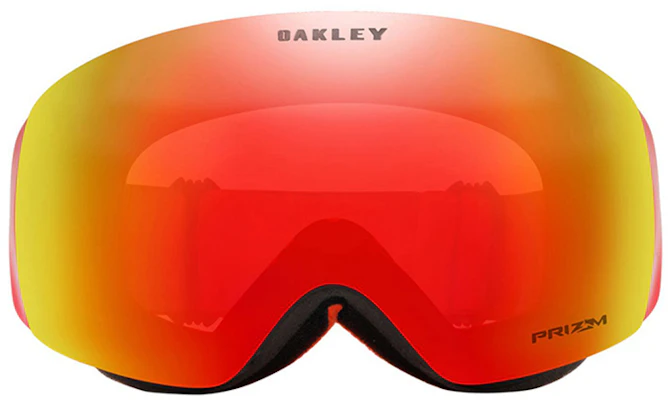 Oakley Flight Deck M Anti-Fog Kacamata Ski Prizm Torch Red Unisex untuk Cuaca Mendung 0OO7079-25 Lookbook Oakley Flight Deck M Anti-Fog Kacamata Ski Prizm Torch Red Unisex untuk Cuaca Mendung 0OO7079-25