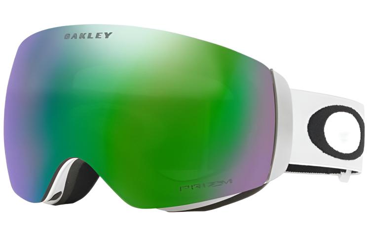 Oakley FLIGHT DECK M Asia Fit Green Lens Anti-Fog Snow Goggles-Unisex Ski Gear 0OO7064-23