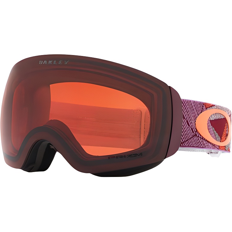 Oakley Flight Deck M Snow Goggles Rose Lens Anti-Fog UV Protection Unisex 0OO7079-23