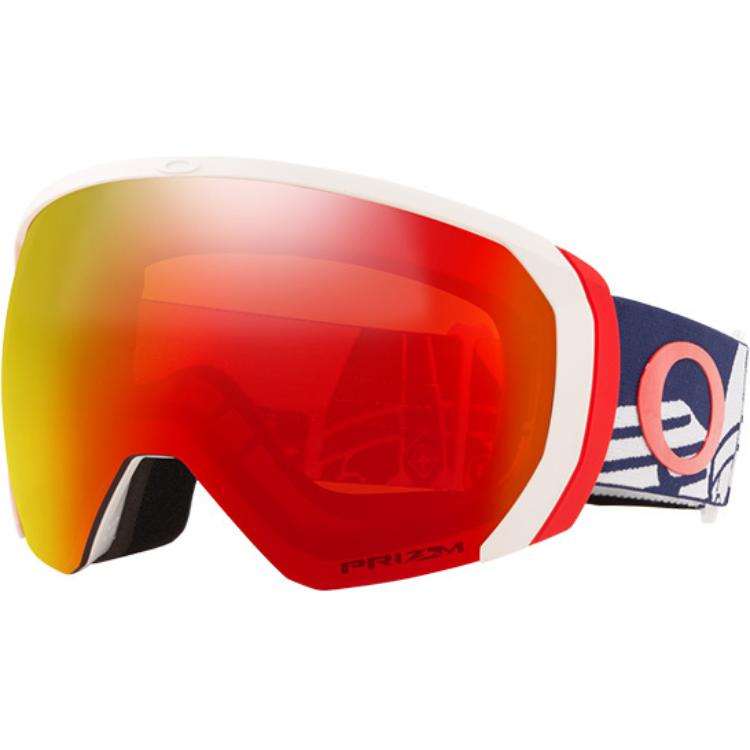 Oakley Flight Path L All-Weather Anti-Fog Ski Goggles with Red Lens Unisex OO7110-30