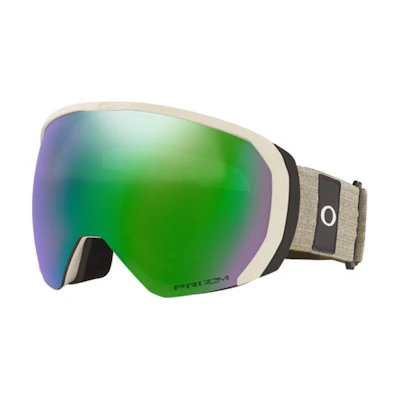 Oakley Flight Path L Ski Goggles - Anti-Fog, Windproof, Green Lens, RX-Compatible OO7110-17