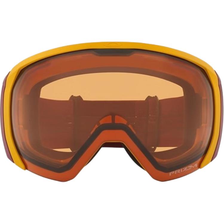 Oakley Flight Path XL Ski Goggles - Amber Lens, Anti-Fog, Unisex for Cloudy Weather 0OO7110-21