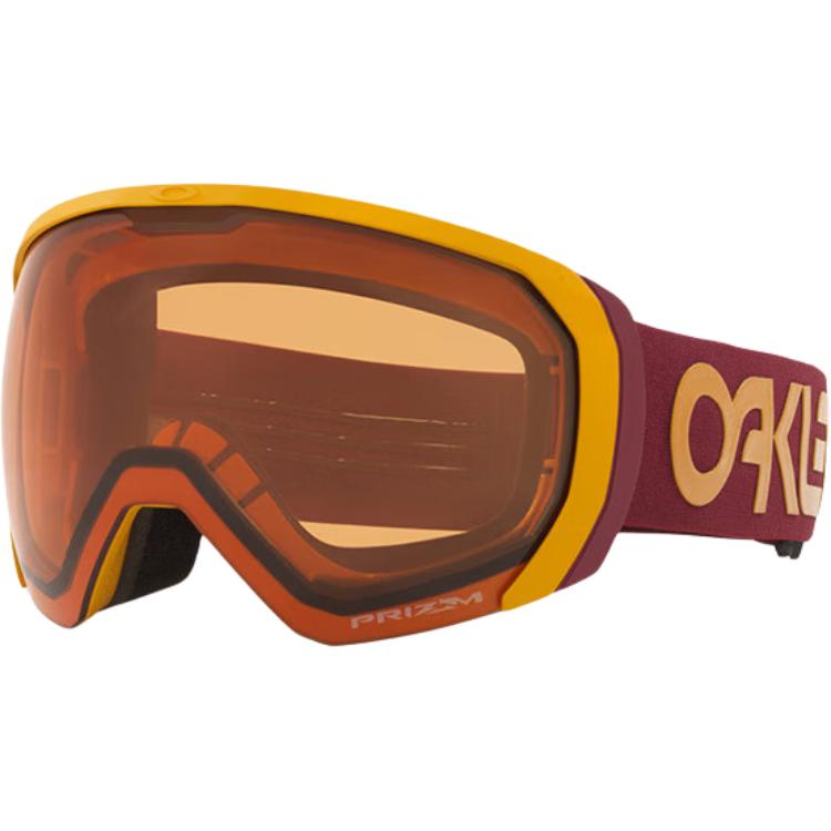 Lookbook Oakley Flight Path XL Ski Goggles - Amber Lens, Anti-Fog, Unisex for Cloudy Weather 0OO7110-21