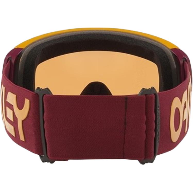 Shop Oakley Flight Path XL Ski Goggles - Amber Lens, Anti-Fog, Unisex for Cloudy Weather 0OO7110-21