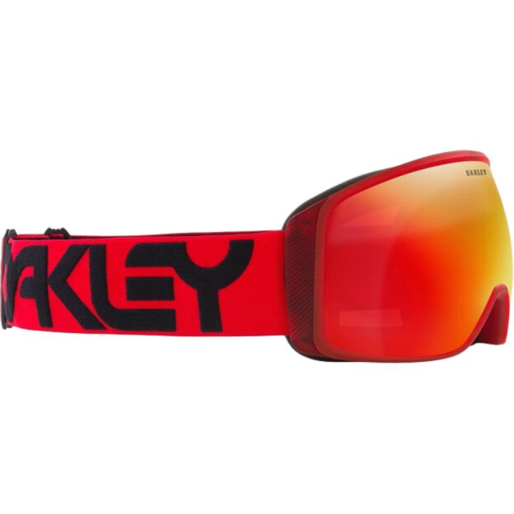 Oakley Flight Tracker L Anti-Fog Ski Goggles Unisex Red Yellow Lens All-Weather OO7104-72
