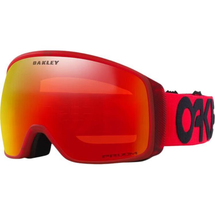 Oakley Flight Tracker L Anti-Fog Ski Goggles Unisex Red Yellow Lens All-Weather OO7104-72 圖 3