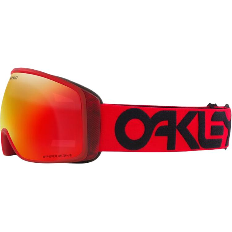 Oakley Flight Tracker L Anti-Fog Ski Goggles Unisex Red Yellow Lens All-Weather OO7104-72 圖 5