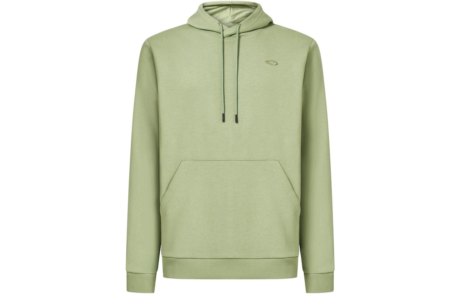 Oakley FW23 Green Logo Embroidered Pullover Hoodie FOA404847-7AN