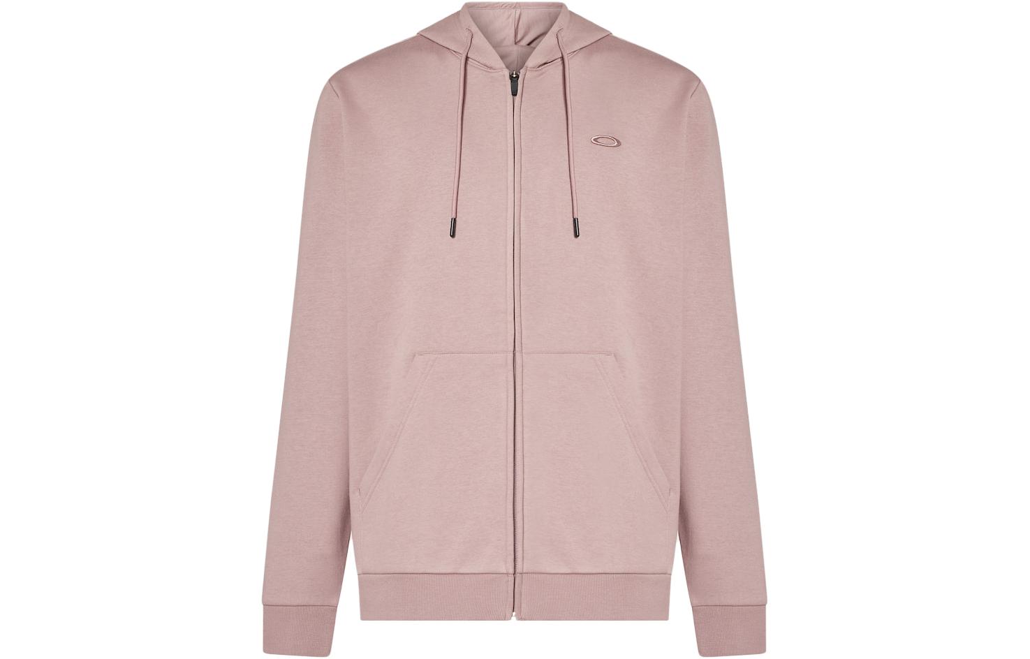 Oakley FW23 Pink Solid Logo Hoodie Long-Sleeve Sweatshirt FOA404848-8A6