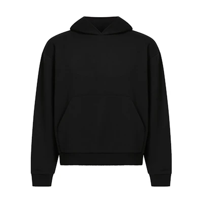 Oakley FW23 Solid Color Black Hoodie Long Sleeve Sweater FOA404867-02E