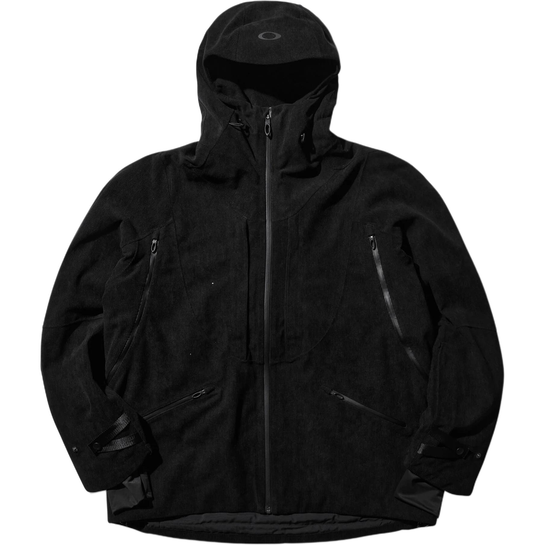 Oakley FW24 Latitude Flex Tech Logo Hoodie Jacket  Black FOA406151-02E