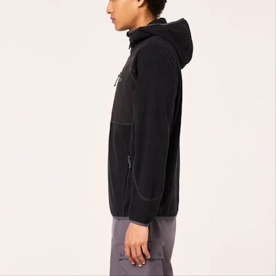 Oakley FW24 Logo Printed Zip-Up Hoodie Jacket Unisex Black FOA404731-02E Sizing Oakley FW24 Logo Printed Zip-Up Hoodie Jacket Unisex Black FOA404731-02E