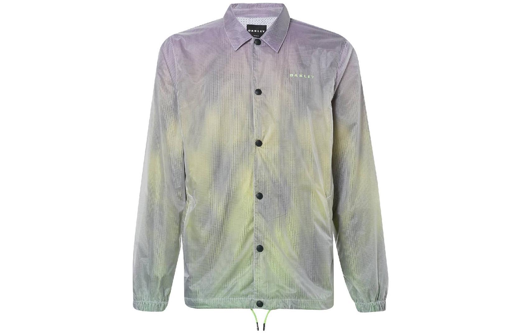 Oakley Green Casual Button-Up Jacket 412663-74G