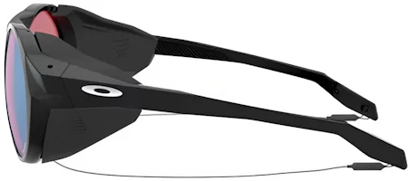 Shop Oakley 偏光圓形登山釣魚太陽眼鏡 男女通用 黑色框架 0OO9440-02