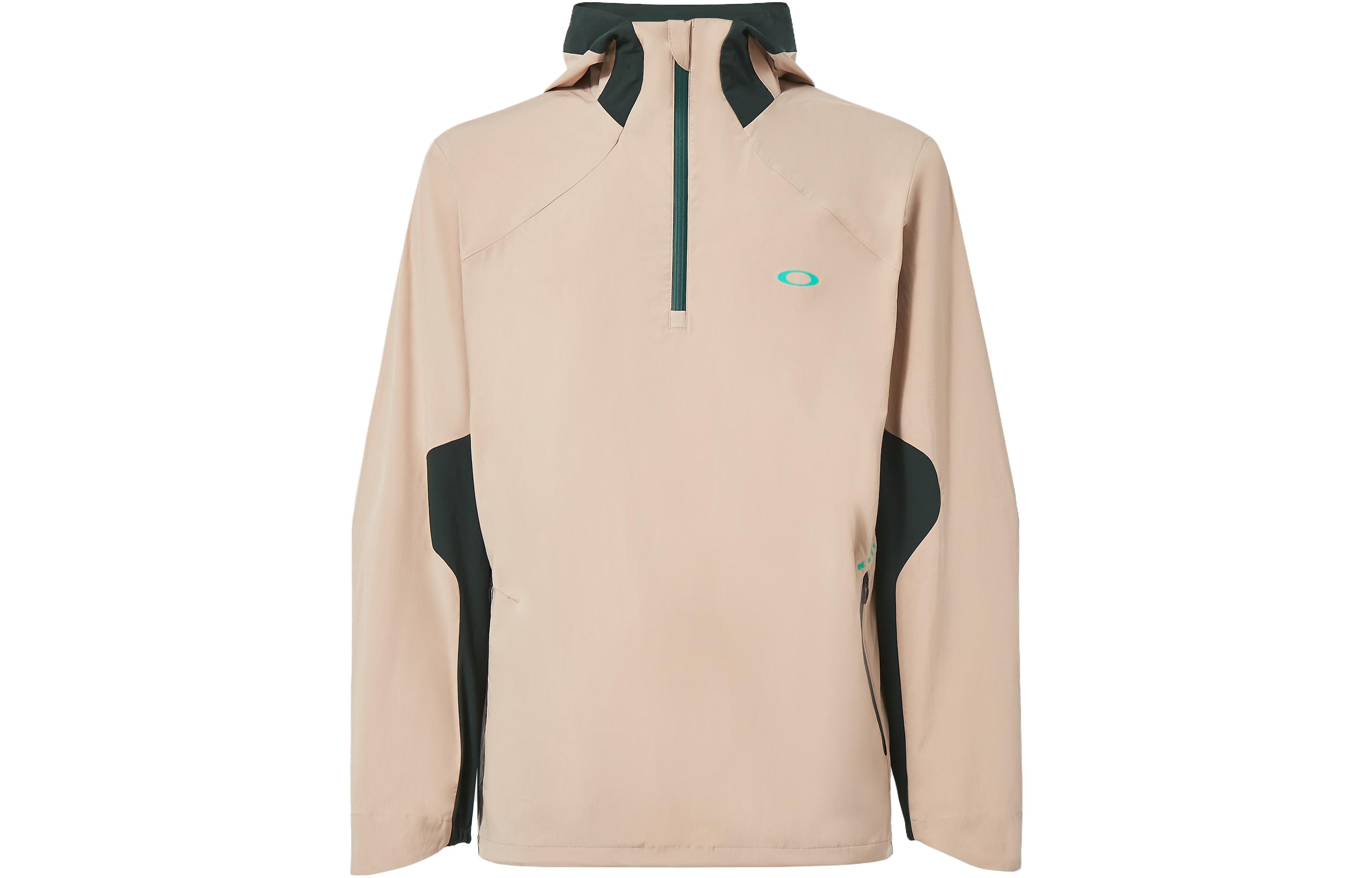 Oakley Hooded Casual Colorblock Zip Jacket - Off-White FOA404283-31R