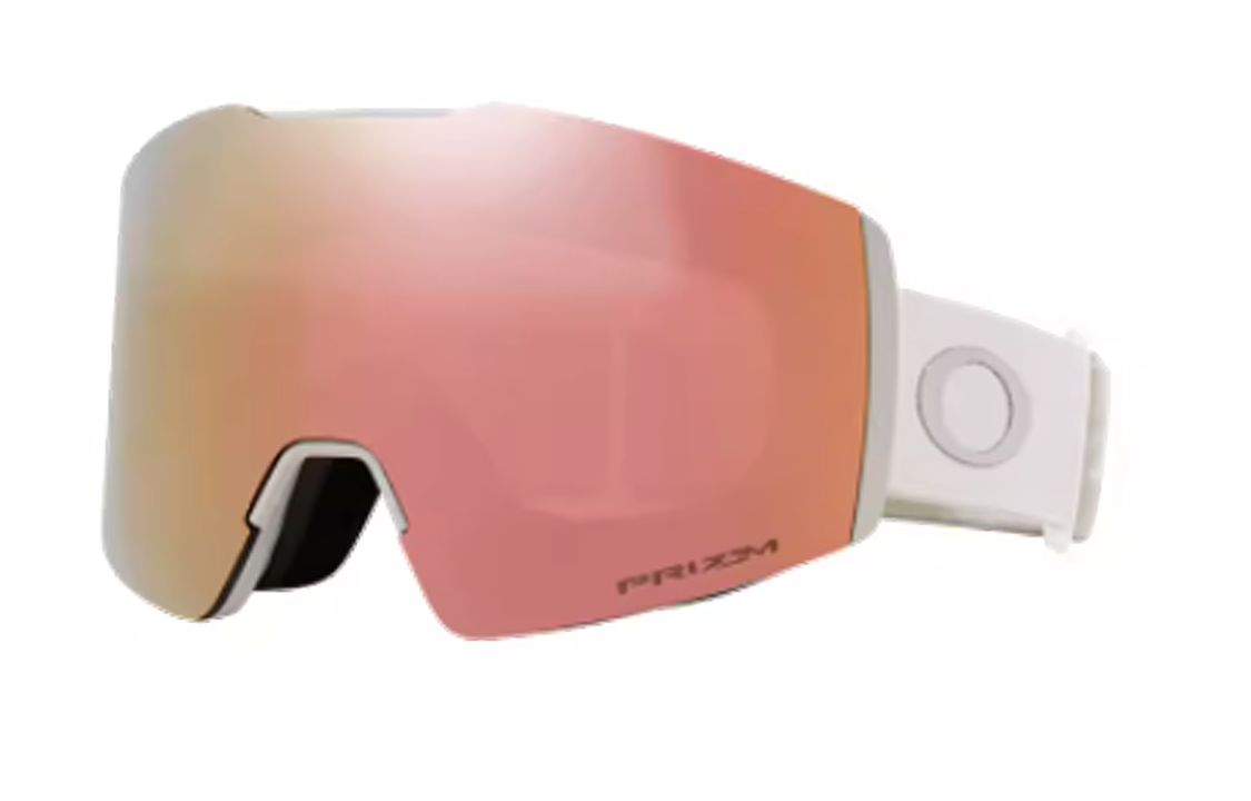 Oakley Irregular Shape Gray Glasses Unisex with Side Logo Lettering. 0OO7103-69