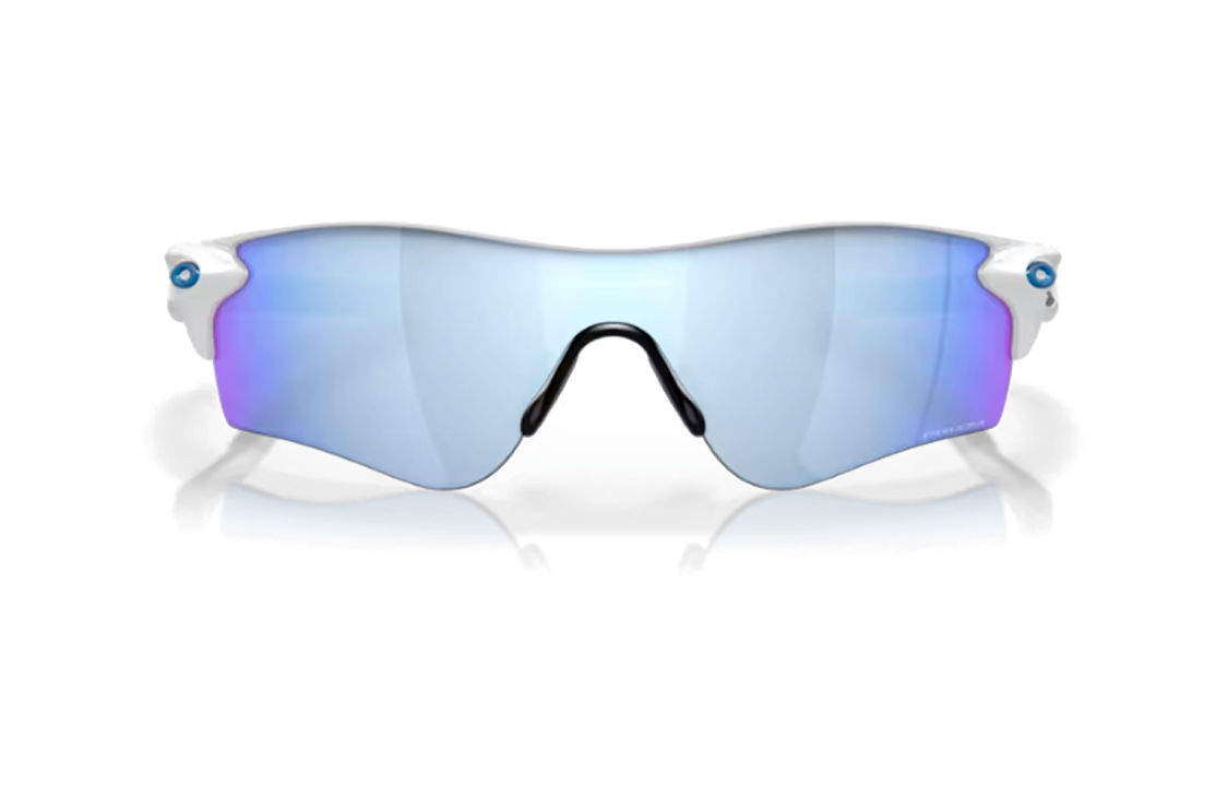 Lookbook 奥克利男士防风不规则形太阳镜 - 白色 0OO9206-92