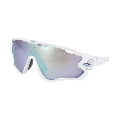 Oakley Irregular Sunglasses White - Unisex Couple Style with Subtle Logo. 0OO9290929021