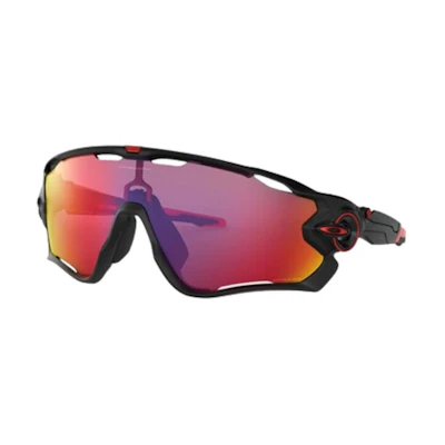 Oakley Jawbreaker Cycling Sunglasses Prizm Lens Black Red Sports Goggles Unisex 0OO929092902031