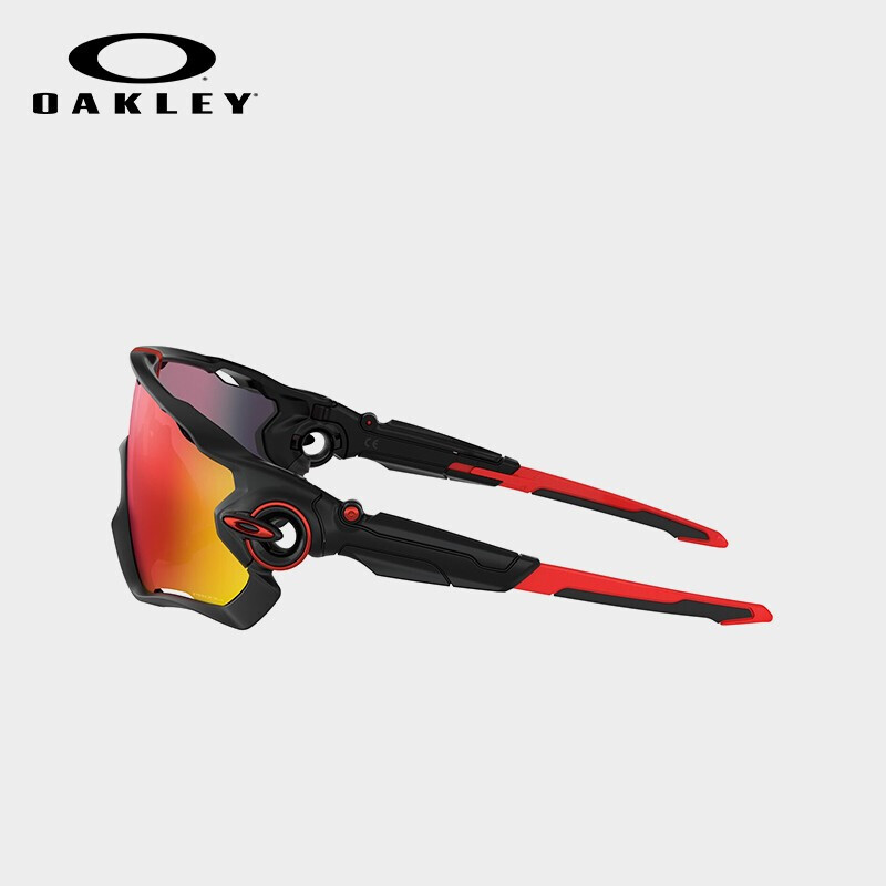 Oakley Jawbreaker Cycling Sunglasses Prizm Lens Black Red Sports Goggles Unisex 0OO929092902031 圖 5