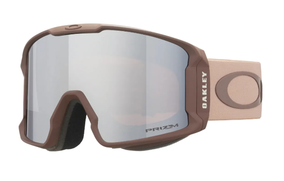 Oakley Line Miner Gray Anti-Fog Ski Goggles Unisex All-Weather Stylish Design 0OO7070-D5