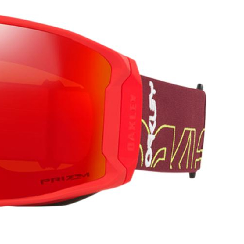 Oakley LINE MINER L Anti-Fog Ski Goggles Red Unisex for All Weather Conditions 0OO7070-A1 圖 4