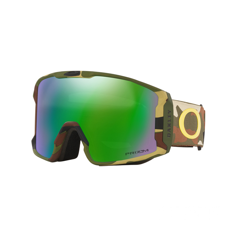 Order Oakley LINE MINER L Kacamata Ski Unisex Lensa Hijau Anti-Fog UV Protection 0OO7070-81
