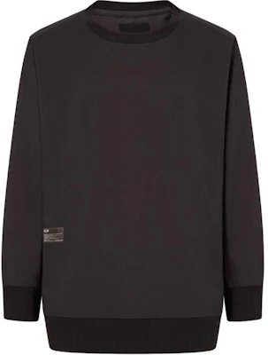 Oakley Logo Crewneck Pullover Long-Sleeve Sweatshirt Black FOA406360-01N Order Oakley Logo Crewneck Pullover Long-Sleeve Sweatshirt Black FOA406360-01N