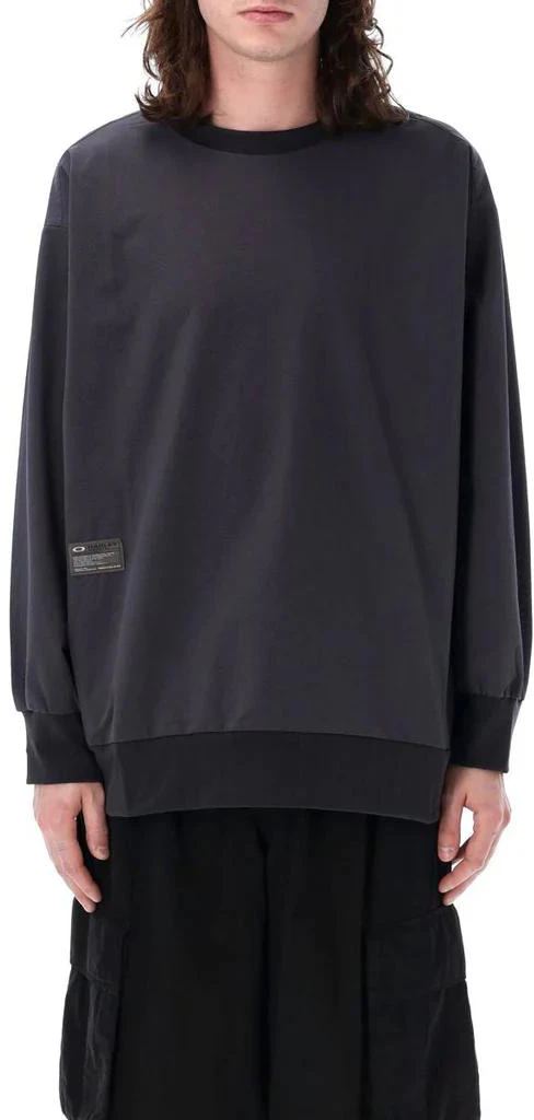oakley-logo-crewneck-pullover-sweatshirt-black-long-sleeve-24-pfoa-4063-60-c
