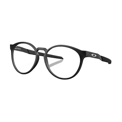 Oakley Logo Oval Optical Frames Unisex Black/Grey/Clear/Dark Black 0OX8184