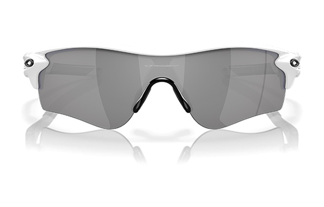 Lookbook Kacamata Oakley Corak Gaya Unisex Pasangan - Abu-Abu Putih. 0OO9206-02