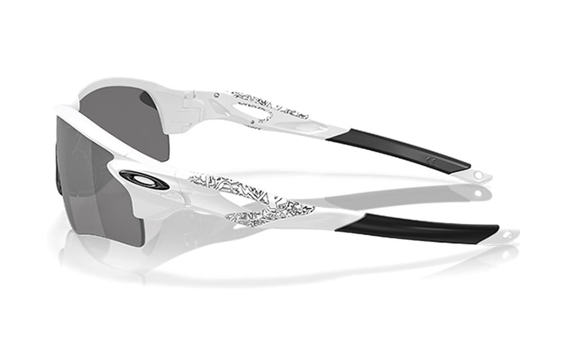 Shop Kacamata Oakley Corak Gaya Unisex Pasangan - Abu-Abu Putih. 0OO9206-02