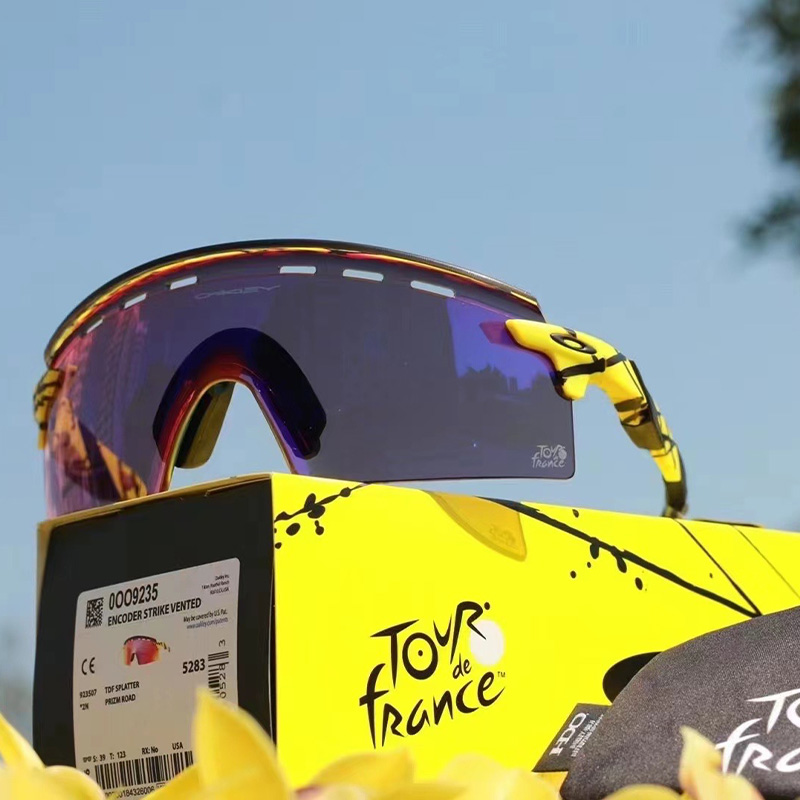 Oakley Polarized Cycling Sunglasses UV Protection for Driving, Running & Outdoor Sports 9235 Encoder strike vented 923 圖 46