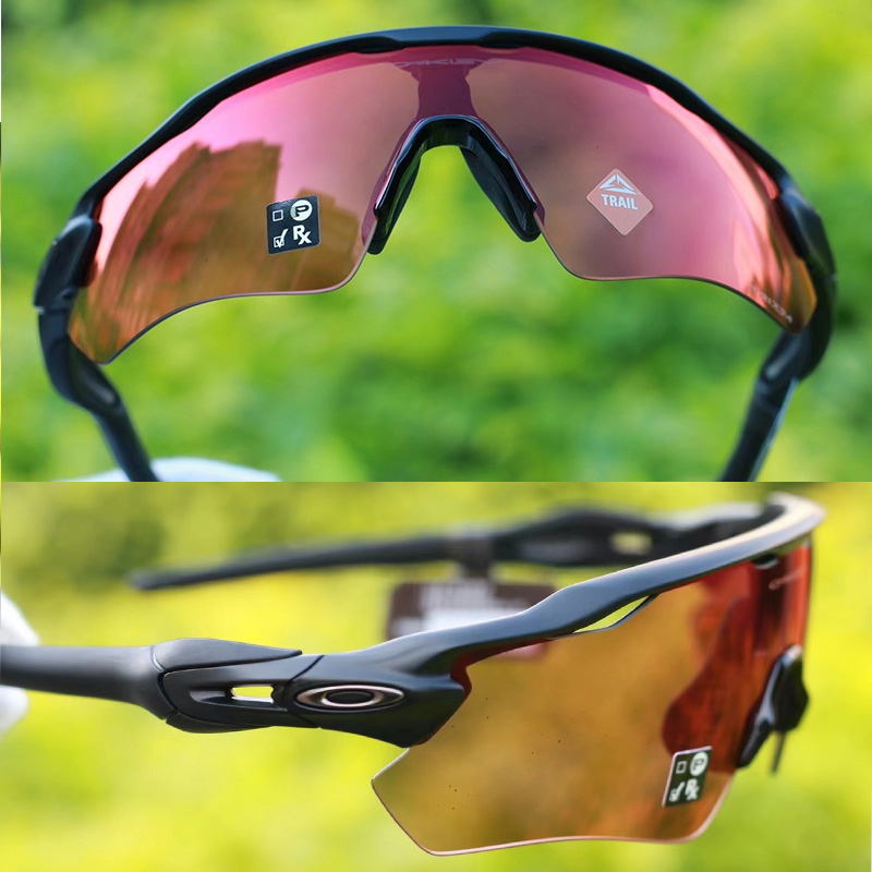 Oakley Polarized High-Definition Windproof Cycling Sunglasses Unisex 9208 RADAR EV （A） 圖 17