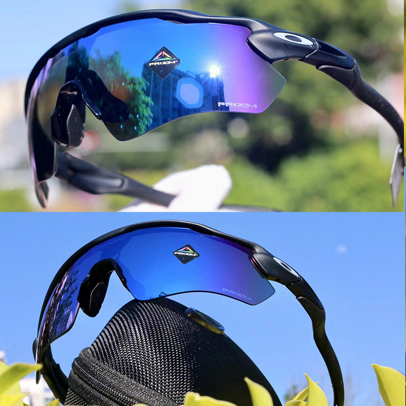 Oakley Polarized High-Definition Windproof Cycling Sunglasses Unisex 9208 RADAR EV （A） 圖 43