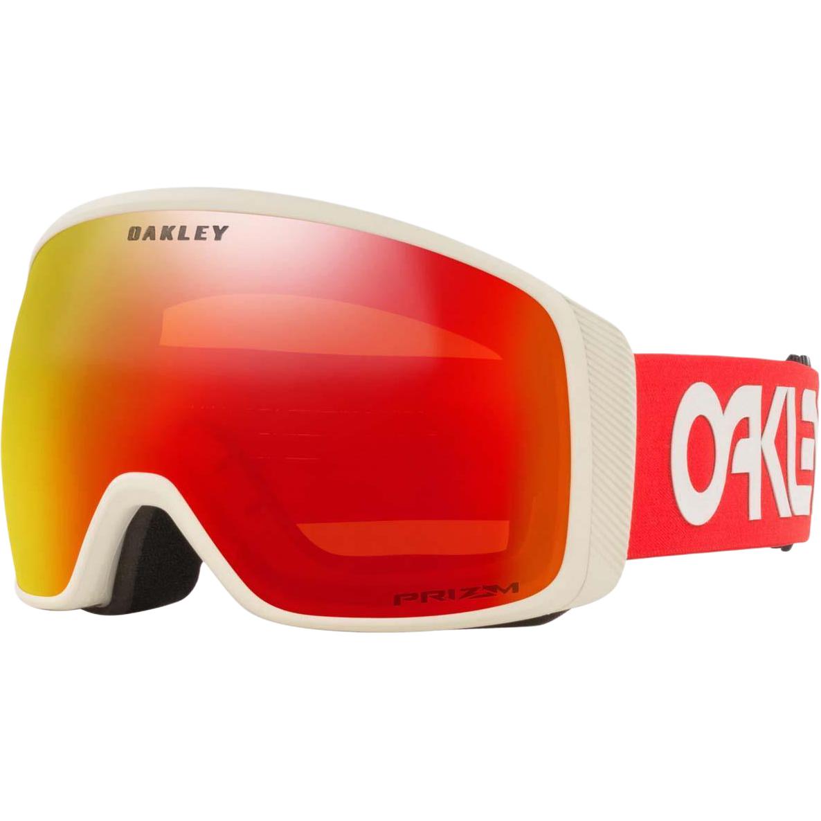 Oakley Prizm Flight Tracker XL White Frame Ski Goggles - Anti-Fog, UV Protection OO7104-21 圖 2