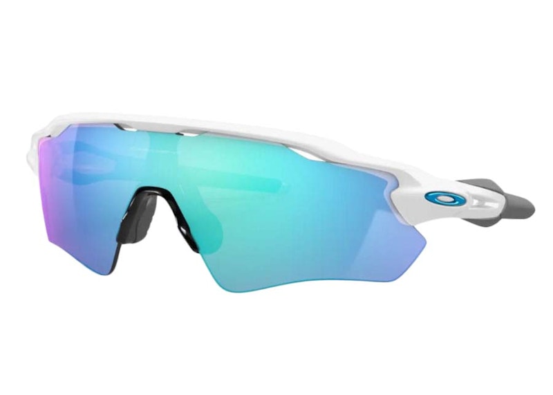 Oakley Radar EV Path Sunglasses Polished White / Prizm Sapphire (0OO9208 6055)
