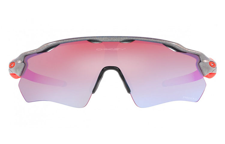 Lookbook Oakley Radar EV Space Dust Merah Kacamata Plastik 0OO9208-D7