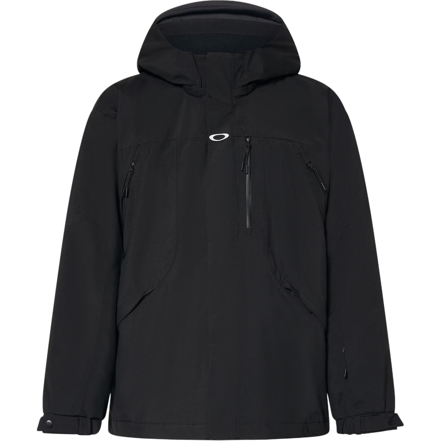 Oakley SNOW Series Unisex Waterproof Black Insulated Ski Jacket with Hood FOA406123-02E