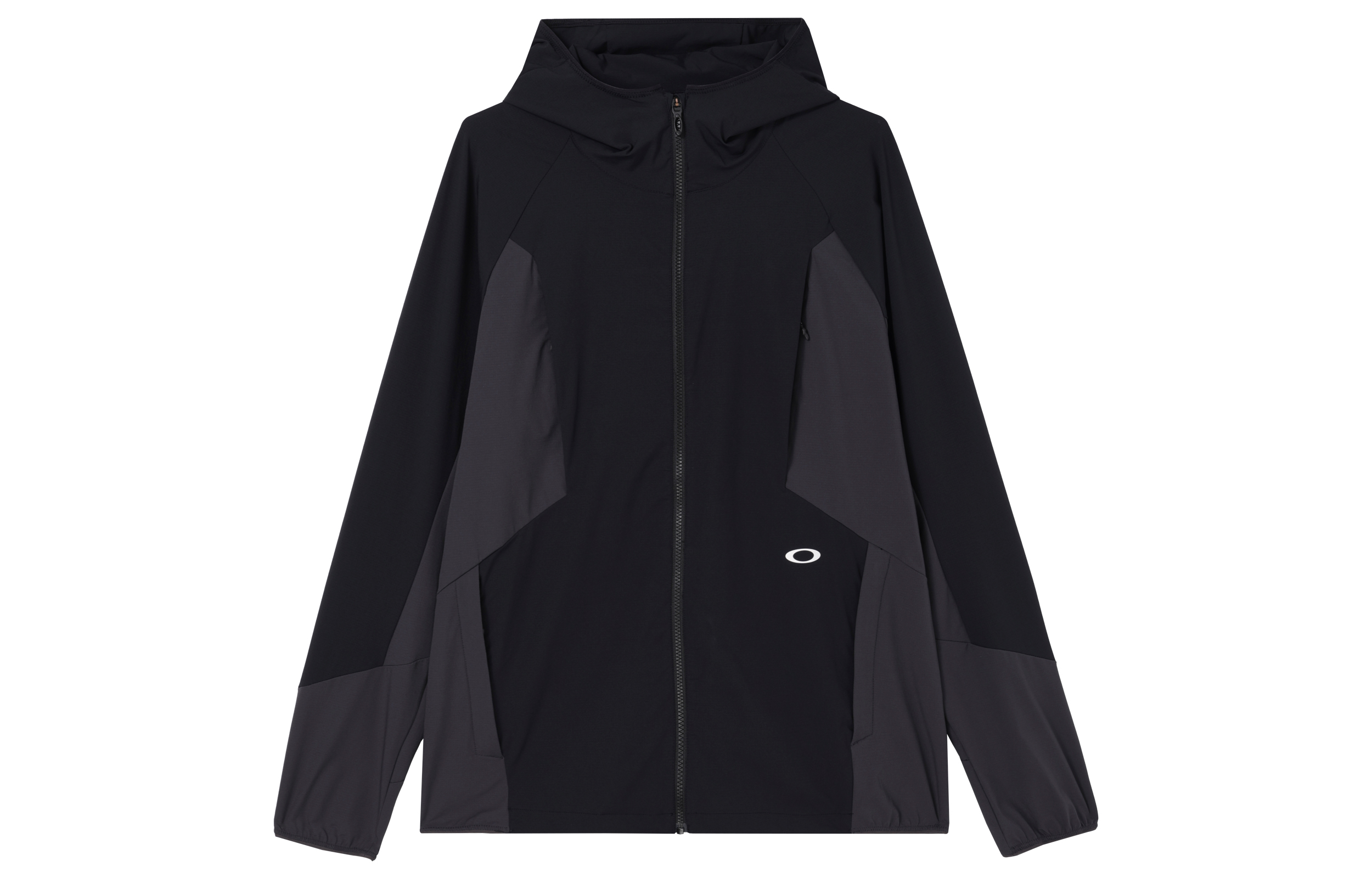 Oakley Softshell Hooded Jacket Waterproof Windproof Unisex - Black/Grey FOA406888-02E