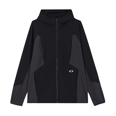 Oakley Softshell Hooded Jacket Waterproof Windproof Unisex - Black/Grey FOA406888-02E