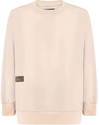 Oakley Solid Color Crewneck Pullover Sweatshirt in Off-White FOA406360-20J Order Oakley Solid Color Crewneck Pullover Sweatshirt in Off-White FOA406360-20J