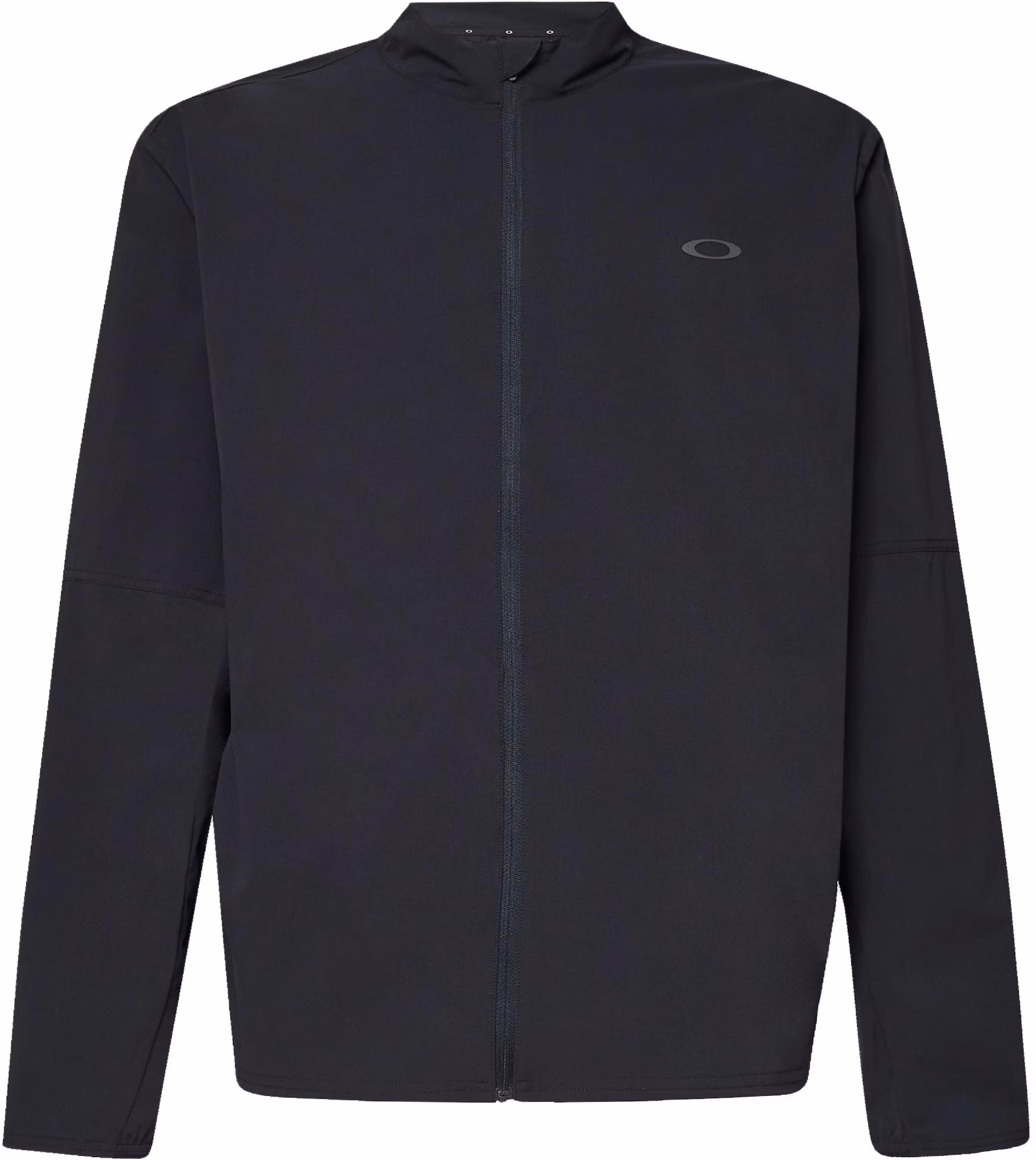 oakley-solid-color-zip-up-stand-collar-jacket-black-foa-403167-02-e