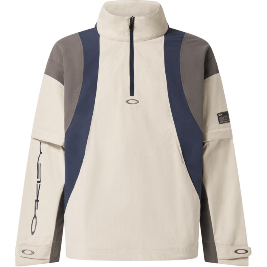 Oakley Striped Stand-Collar Long-Sleeve Jacket Blue FOA406419372