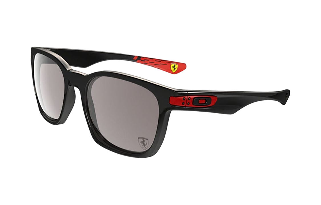 Oakley Stylish Unisex Square Sunglasses Black Frame Casual Cool Design OO9175-34