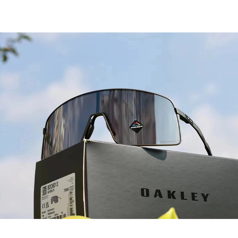 Oakley Sutro Titanium Windproof Running Sunglasses Unisex Lightweight Clear Lens 6013 Sutro Ti 圖 4