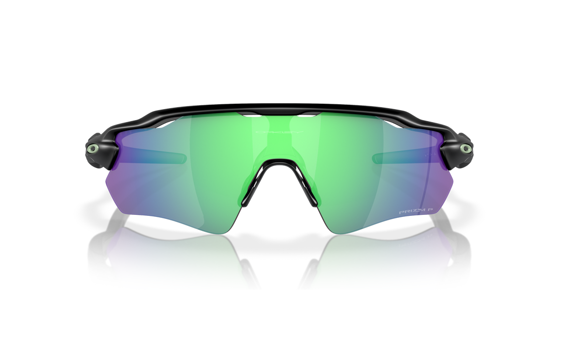 Oakley TR90 Irregular Sunglasses Unisex Black - Letter Logo Design 0OO9208-F0 圖 3