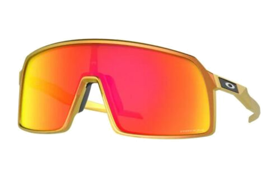 Oakley Trendy Sports Pilot Sunglasses Unisex Acetate Gold. 0OO9406-48