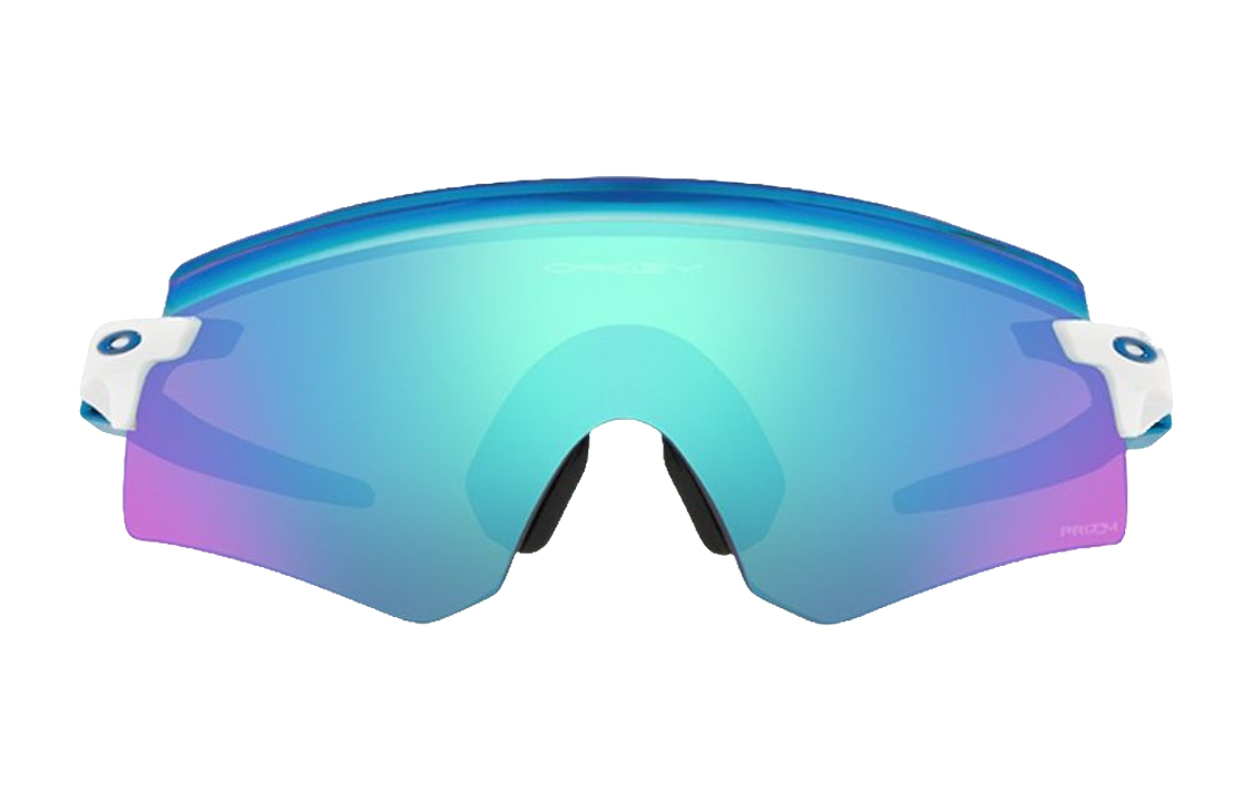 Lookbook 奥克利时尚运动太阳镜 男女通用 不规则框 白色偏光墨镜 0OO9471-05